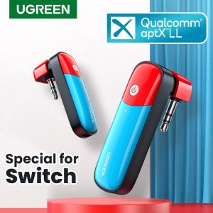 UGREEN Switch Bluetooth 5.0 Audio 3.5mm Transmitter Adapter for Nintendo