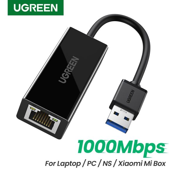 UGREEN USB 3.0 Ethernet Adapter USB 2.0 Network Card to RJ45 Lan