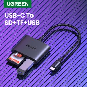 UGREEN USB C Card Reader Type C to USB SD Micro SD Card Reader