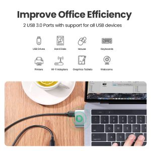 UGREEN-USB-C-HUB-2in1-Type-C-3-1-to-2-USB-3-0-5Gbps-Splitter-1