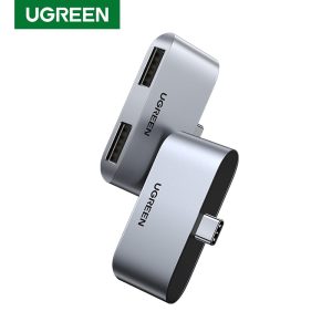 UGREEN USB C HUB 2in1 Type C 3.1 to 2 USB 3.0 5Gbps Splitter For Macbook