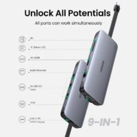 UGREEN USB C HUB Portable Type C to Multi USB 3.0 HUB HDMI Adapter Dock for MacBook