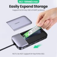 UGREEN USB C HUB USB Type C 3.1 to M.2 B-Key HDMI 4K 60Hz USB 3.1 10Gbps