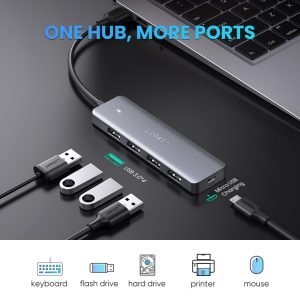 UGREEN-USB-C-Hub-4-Ports-USB-Type-C-to-USB-3-0-Hub-Splitter-Adapter-1