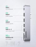 UGREEN USB C Hub For MacBook Pro Air USB Type C HDMI HUB for MacBook