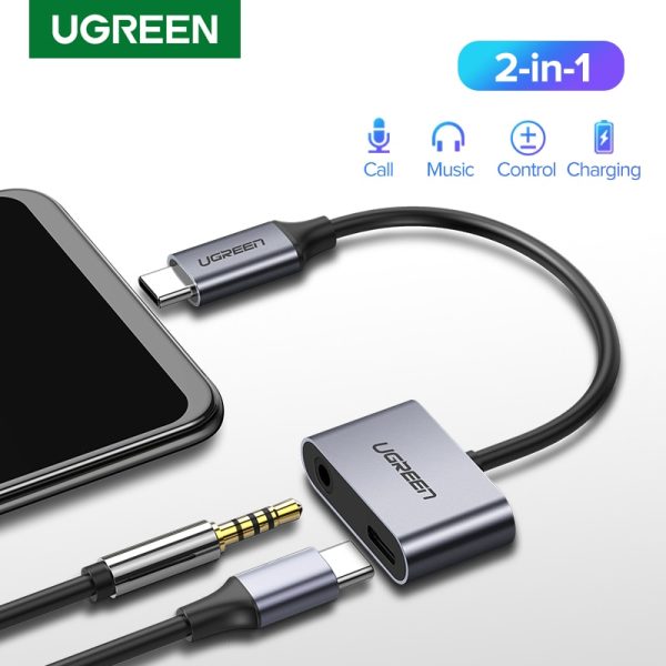 UGREEN USB C to Jack 3.5 Type C Cable Adapter