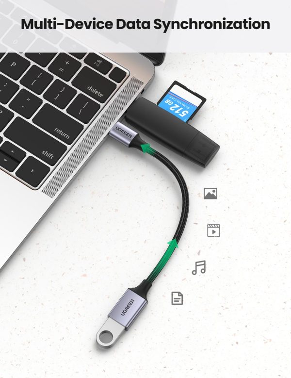 UGREEN USB C to USB 3.0 OTG Adapter USB Type-C OTG Data Cable Connector