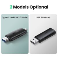 UGREEN USB Card Reader 2in1 Type C USB 3.0 to SD Micro SD TF Adapter