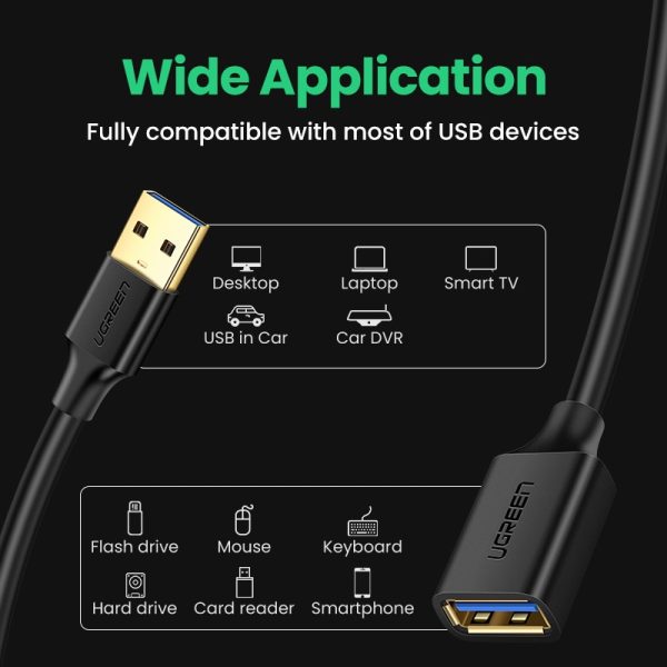 UGREEN USB Extension Cable USB 3.0 Cable