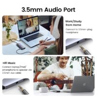 UGREEN USB HUB C HUB HDMI Adapter 10 in 1 USB C to USB 3.0 Dock for MacBook