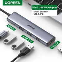 UGREEN USB HUB Type C to 4 USB 3.0 HUB USB to Type C Adapter 5G For Macbook