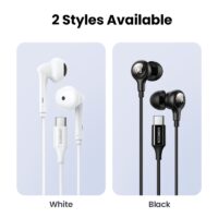 UGREEN USB Type C Earbuds Wired Earphones Microphone