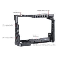 UURig C-A73 Camera Cage for Sony a7iii A7R3 A7M3 Standard Arca-Style Quick Release Plate with Top Handle Grip Sony A7III