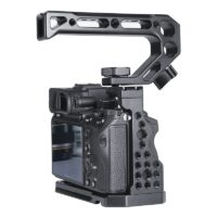 UURig C-A73 Camera Cage for Sony a7iii A7R3 A7M3 Standard Arca-Style Quick Release Plate with Top Handle Grip Sony A7III