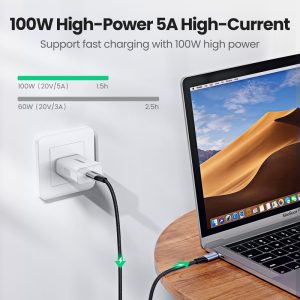 Ugreen-5A-USB-C-to-Type-C-Cable-for-Macbook-Pro-PD100W-USB-3-1-Gen-1