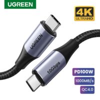 Ugreen 5A USB C to Type C Cable for Macbook Pro PD100W USB 3.1 Gen 2