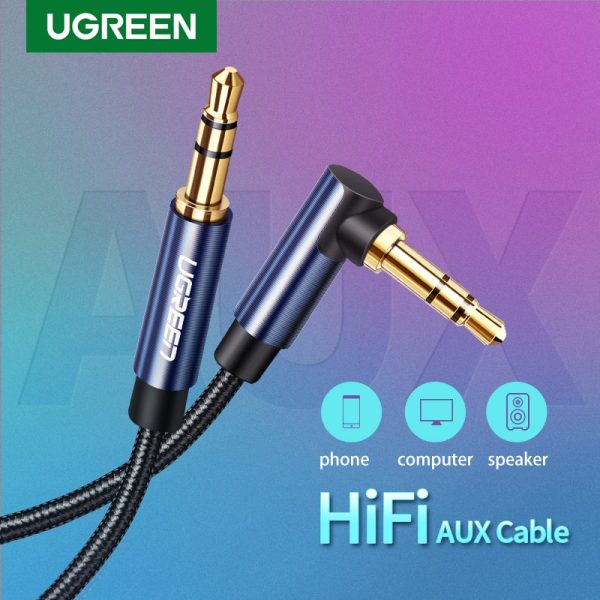 Ugreen Audio Jack 3.5mm Aux Cable Male to Male Aux Cable 3.5mm Jack Audio Cable