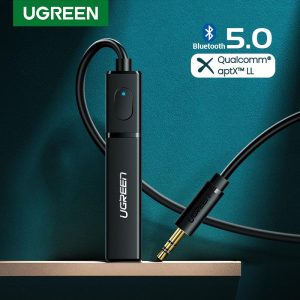 Ugreen Bluetooth Transmitter 5.0 TV Headphone PC PS4 aptX LL 3.5mm AuxSPDIF