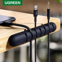 Ugreen Cable Organizer Silicone USB Cable Winder Flexible Cable