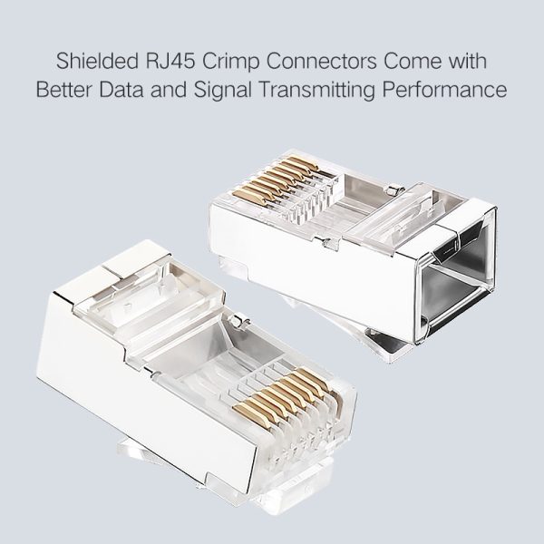 Ugreen Cat6 RJ45 Connector 8P8C Modular Ethernet Cable