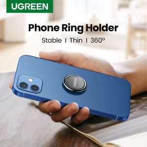 Ugreen Cell Phone Ring Holder Stand For Moblie Phone 360 Degree Rotation Holder