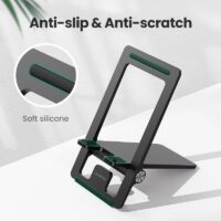 Ugreen Cell Phone Stand for Desk Adjustable Phone Holder Dock for iPhone 13