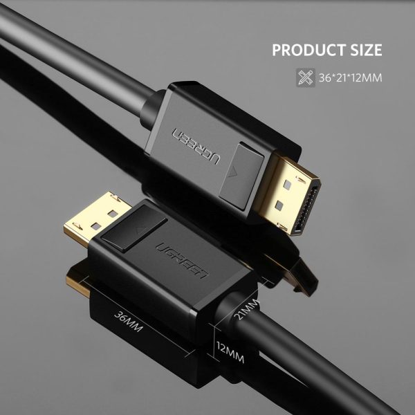 Ugreen DisplayPort Cable 4K/60Hz 144Hz Display Port Cable 1.2