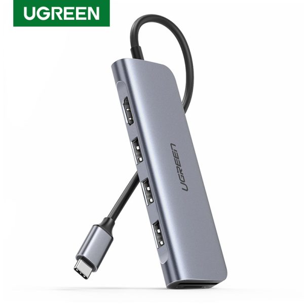 Ugreen Docking Station USB C to HDMI USB 3.0 Hub SD TF Dock Station for MacBook