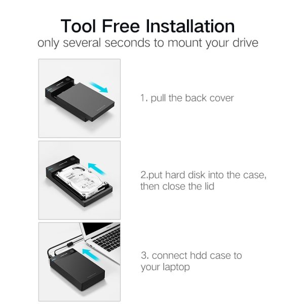 Ugreen HDD Case 3.5 2.5 SATA to USB 3.0 Adapter External Hard