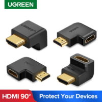 Ugreen HDMI Adapter 270 90 Degree Right Angle Male to Female Cable Converter 4K