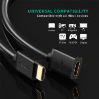 Ugreen HDMI Extender 4K 60Hz HDMI Extension Cable HDMI 2.0 Male to Female Cable