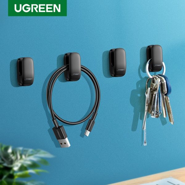 Ugreen Holder Hanger Hook 4pcs Organizer Holder Clip for Key Bag Car