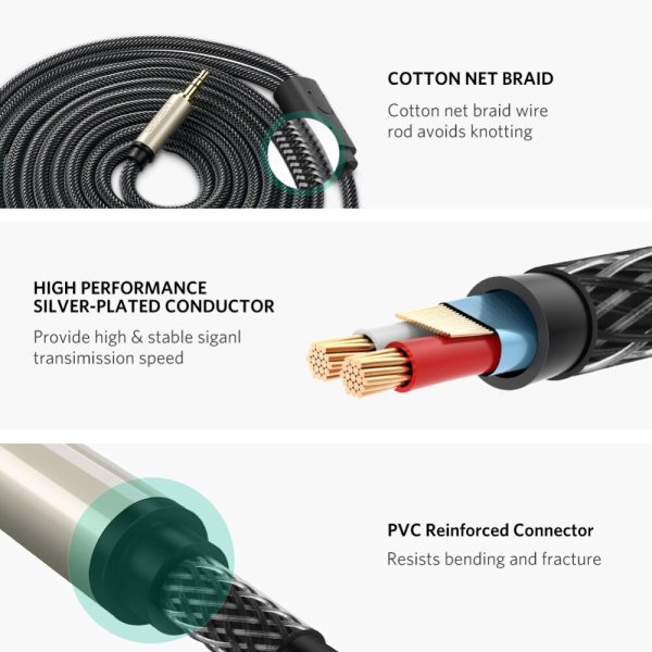 Ugreen Jack 3.5mm to 6.35mm Adapter Audio Cable