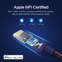 Ugreen MFi Lightning USB Cable for iPhone 13 mini 12 Pro Max 2.4A