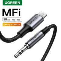 Ugreen MFi Lightning to 3.5mm Aux Cable for iPhone 13 12 11 Pro Max