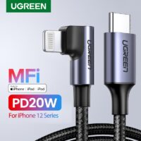 Ugreen MFi USB C to Lightning Cable for iPhone 13 12 Pro Max PD18W 20W