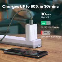 Ugreen MFi USB C to Lightning iPhone Charger Cable for iPhone 13