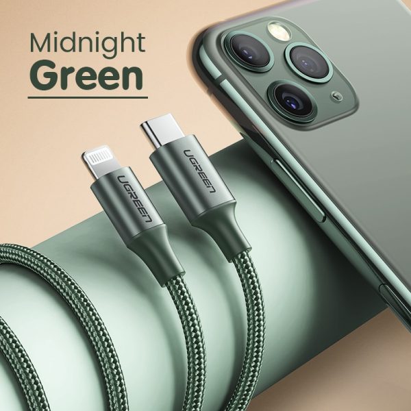 Ugreen MFi USB C to Lightning iPhone Charger Cable for iPhone 13