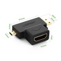 Ugreen Micro HDMI to HDMI Adapter 4K Micro Mini HDMI Male to Female