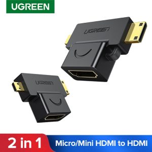 Ugreen Micro HDMI to HDMI Adapter 4K Micro Mini HDMI Male to Female