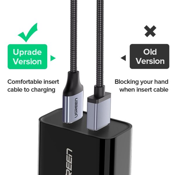 Ugreen Micro USB Cable 3A Nylon Fast Charging USB Type C Cable