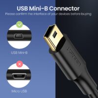 Ugreen Mini USB Cable Mini USB to USB Fast Data Charger Cable