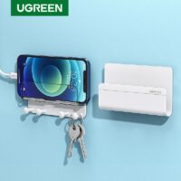 Ugreen Mobile Phone Holder Stand For iPhone 13 12 Wall Mount Holder Adhesive Stand