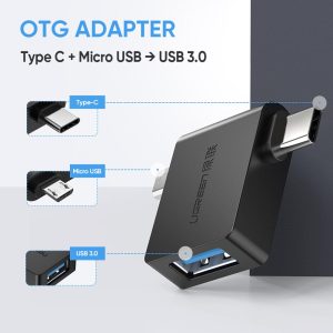 Ugreen-OTG-Adapter-2-in-1-Micro-USB-Type-C-to-USB-3-0-Type-C-1