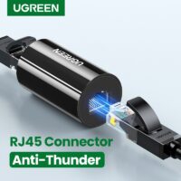 Ugreen RJ45 Ethernet Adapter 8P8C Female to Female Anti-Thunder Rj45 Connector