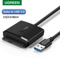 Ugreen SATA USB Adapter USB 3.0 2.0 to Sata 3 Cable Converter Cabo