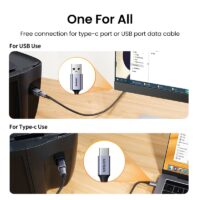 Ugreen USB 2.0 Printer Adapter USB Type c Adapter For Printer Hard Drive