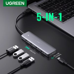 Ugreen USB 3.0 HUB Multi USB Splitter 3 USB3.0 2.0 Port with Micro Charge for MacBook