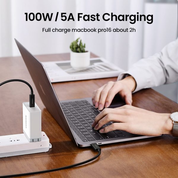 Ugreen USB C Cable PD 100W 8K/60Hz Thunderbolt 4 USB C to USB C 40Gbps