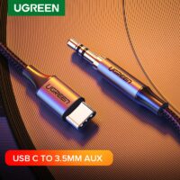 Ugreen USB C to 3.5mm AUX Headphones Type C 3.5 Jack Adapter Audio Cable